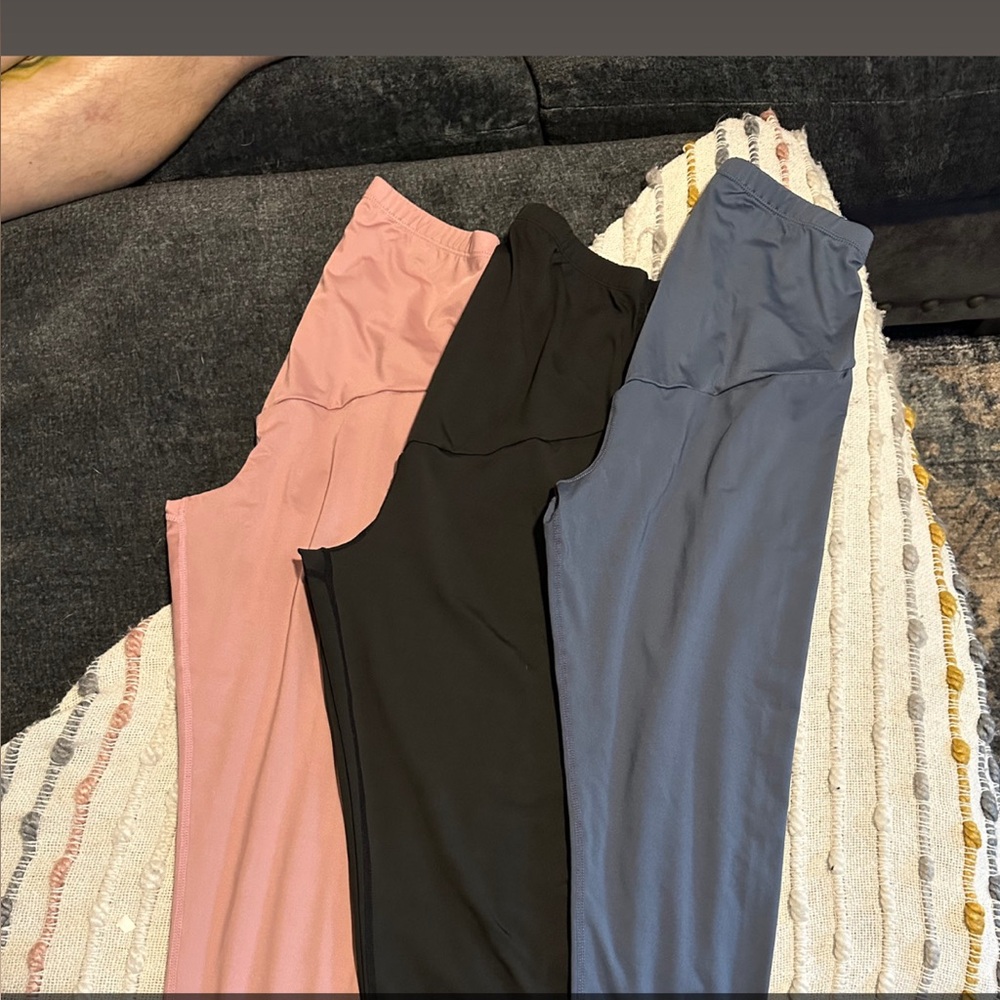Amazon Women's Leggings - Pink, Black, Blue
